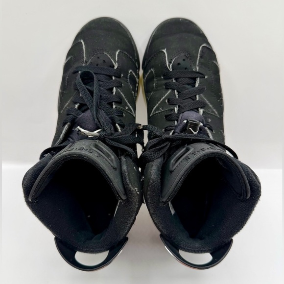 Nike Air Jordan 4.5 Retro GS Metallic Black Silver DX2835-001 Size 4.5Y Kids - Picture 8 of 11